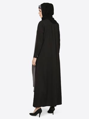 Nazneen Extra Layer Abaya At Front Casual Abaya 5