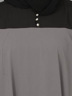 Nazneen Extra Layer Abaya At Front Casual Abaya 6