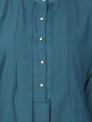Nazneen Reverse Panel Front Open Abaya 5