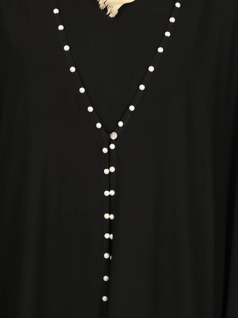 nazneen abaya kaftan butterfly style black 56