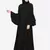 Nazneen Three Bell At Sleeve Hand Work Party Abaya