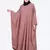 Nazneen Pearl Beaded Mauve Kaftan