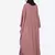 Nazneen Pearl Beaded Mauve Kaftan