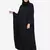 Nazneen Pearl Beaded Black Kaftan