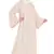 Nazneen Pearls Hand Work Halter Neck Peach Wedding  Abaya