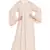Nazneen Pearls Hand Work Halter Neck Peach Wedding  Abaya