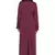 Nazneen Hand Embroidered Wine Party Abaya