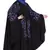 Nazneen Purple Embroidered Irani Kaftan
