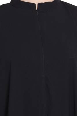 Nazneen Purple Embroidered Irani Kaftan 5