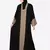 Nazneen Contrast Band, Cuff Pearls Beaded Dubai Kaftan