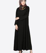 Nazneen Basic Plain Casual Abaya