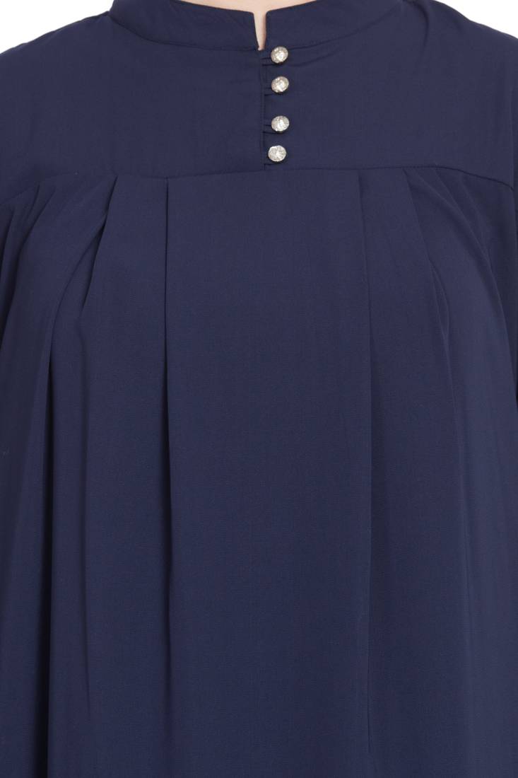 Nazneen Four Pleats At Bust Casual Abaya