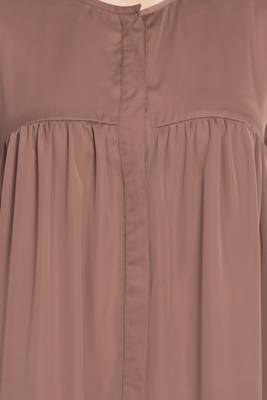 Nazneen Front Open Gather At Bust Casual Abaya 6
