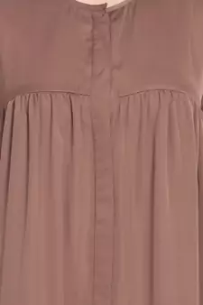 Nazneen Front Open Gather At Bust Casual Abaya