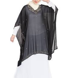 Nazneen Double Layer Embellished Party Abaya