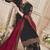 Black Georgette Churidar Salwar Suit