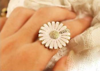 Daisy Flower Ring(CFR0013) 2