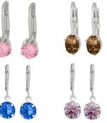 Multicolor crystal earrings