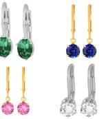 Multicolor crystal earrings