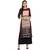 Black color Straight Digital Print Kurta Palazzo set