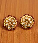 Red Ruby       Studs