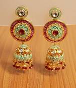 Multicolor Ruby       Jhumkas