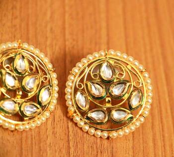 White Pearl Studs 2