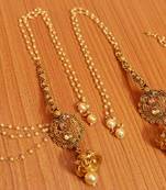 White Pearl Danglers Drops