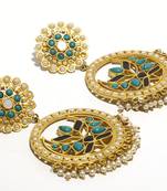 Multicolor pearl earrings