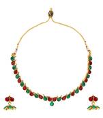Multicolor cubic zirconia necklace-sets