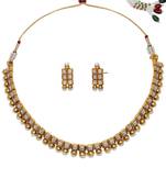 White cubic zirconia necklace-sets