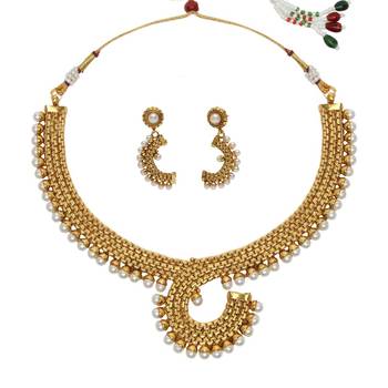 White cubic zirconia necklace-sets 1
