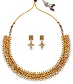 White cubic zirconia necklace-sets