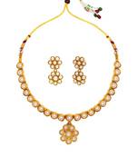 White cubic zirconia necklace-sets