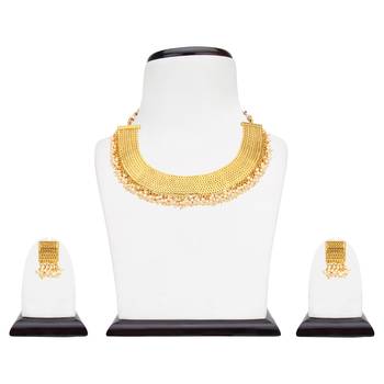 White cubic zirconia necklace-sets 1