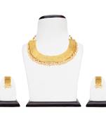 White cubic zirconia necklace-sets