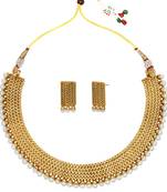 White cubic zirconia necklace-sets