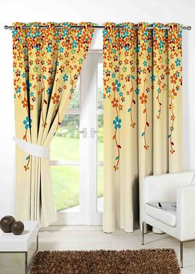 Arya Export 2 Panel Set Digital Printed Blackout Window Curtains for Bedroom Living Room Dining Room Kids Youth Room 1