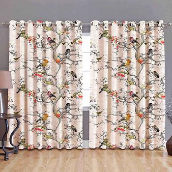 Arya Export 2 Panel Set Digital Printed Blackout Window Curtains