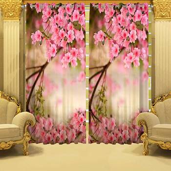 Arya Export 2 Panel Set Digital Printed Blackout Window Curtains for Bedroom Living Room Dining Room Kids Youth Room 1
