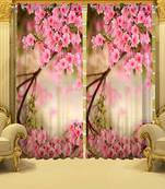 Arya Export 2 Panel Set Digital Printed Blackout Window Curtains for Bedroom Living Room Dining Room Kids Youth Room