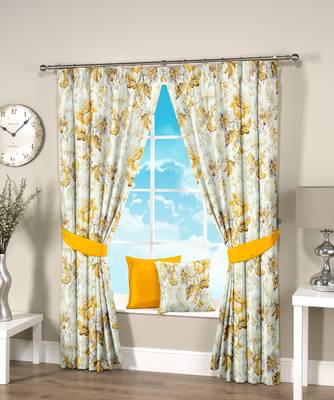 Arya Export 2 Panel Set Digital Printed Blackout Window Curtains for Bedroom Living Room Dining Room Kids Youth Room 1