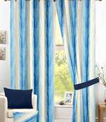 Arya Export 2 Panel Set Digital Printed Blackout Window Curtains for Bedroom Living Room Dining Room Kids Youth Room