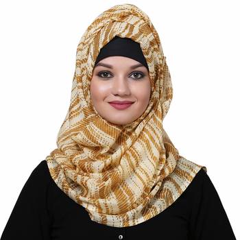 Viscose multicolor plain hijab 1