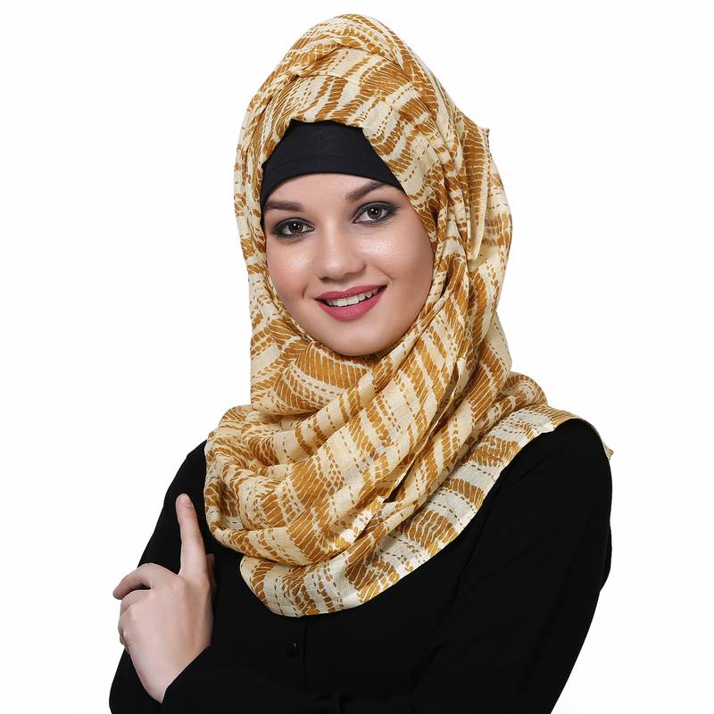 Viscose multicolor plain hijab