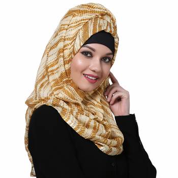 Viscose multicolor plain hijab 4