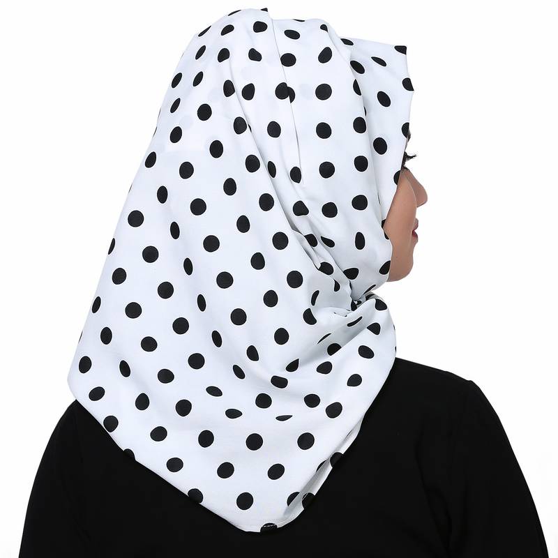 Polyester multicolor plain hijab