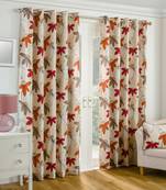 Arya Export 2 Panel Set Digital Printed Blackout Window Curtains for Bedroom Living Room Dining Room Kids Youth Room