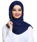 Viscose Blue plain hijab