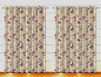 Arya Export 2 Panel Set Digital Printed Blackout Window Curtains for Bedroom Living Room Dining Room Kids Youth Room 1